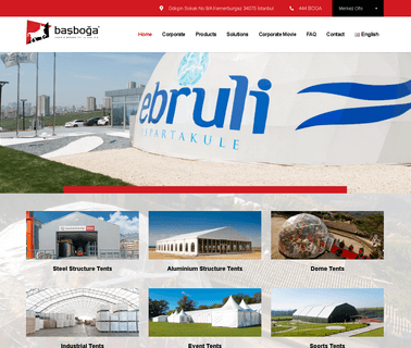 Basboga Cadir Branda Ticaret Ve Sanayi pvc tarpaulins tents