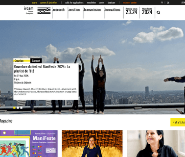 Ircam Institut De Recherche Coordination equipment music
