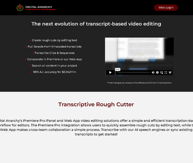 Digital Anarchy - Transcriptive digital anarchy