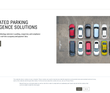 Home; Cleverciti Systems; Sensor Technology car parking systems