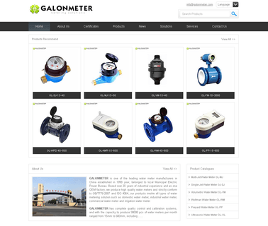 Chongqing Galon Meter woltman water meter