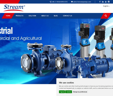 Tianjin Elecmotor sewage pump centrifugal
