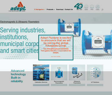 Adept Fluidyne transducer