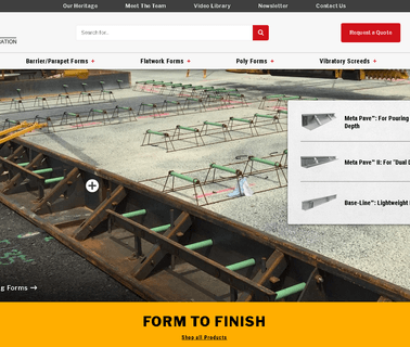 Metal Forms Corporation grade metal