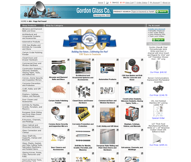 Gordon Glass Co. architectural flat