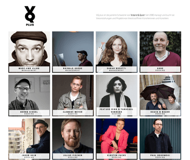 Verlag Voland & Quist Gmbh - Booking - and mens