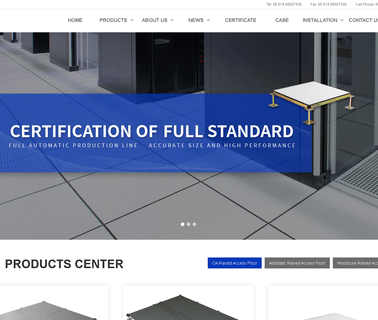 Changzhou Huateng Access Floor ceramic finished