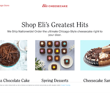 The Elis Cheesecake Co. goods frozen