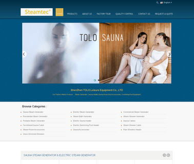 Shenzhen Tolo Leisure Equipment infrared steam