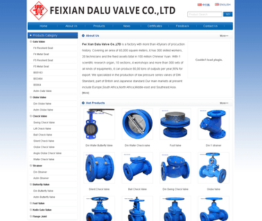 Feixian Dalu Valve foot flange