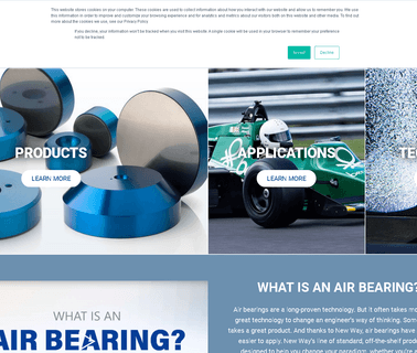 New Way Air Bearings air bearings