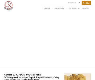 J. K. Food Industries square tube handle