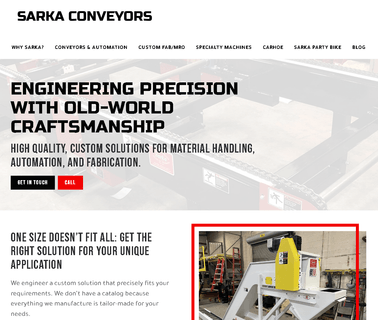 Carhoe by Sarka conveying blower