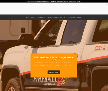 Fireball Equipment edmonton products