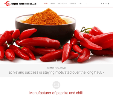 Qingdao Yunda Foods oleoresin paprika