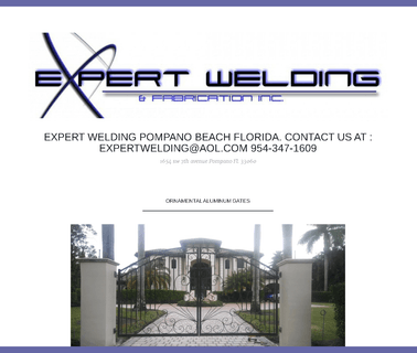 Expert Welding Pompano Beach Florida. Contact Us At expert
