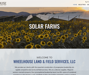 Wheelhouse Land & Field Services electric work