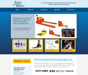 Industrial Vehicle Specialties - Home industrial