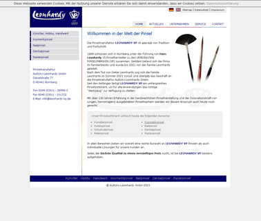 Leonhardy & Co. Kg Vereinigte Pinselfabriken for brushes