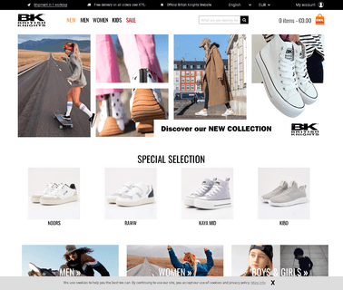 Bk International B.V. casual shoes rubber