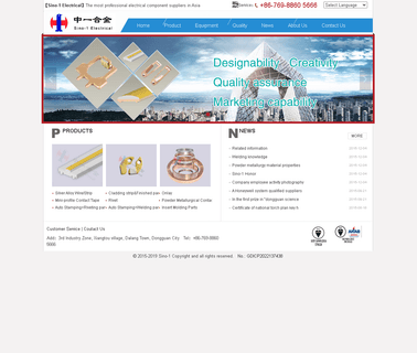Dongguan Sino 1 Electrical Contacts Alloy deutsch contacts