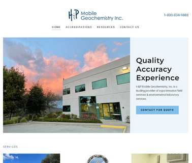 H & P Mobile Geochemistry Inc inc electronic