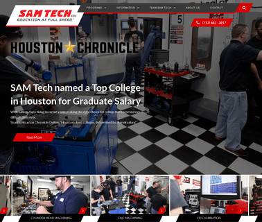School of Automotive Machinists & Technology Sam Tech career training