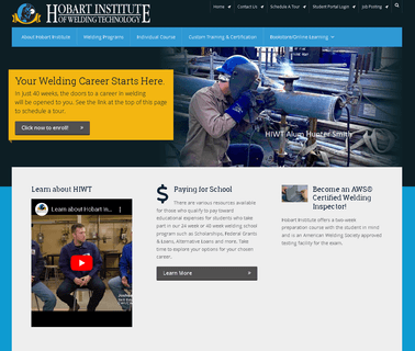 Hobart Institute; Quality Welding Training at An contact straps