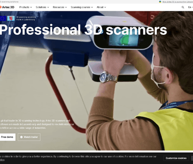 Artec 3D and booth