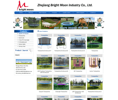 Zhejiang Bright Moon Industry main products