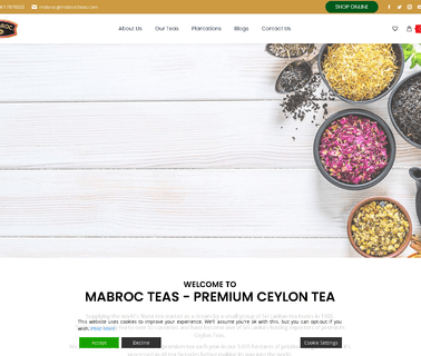 Mabroc Teas Pvt Ltd.: Profile herbal garden