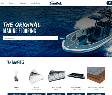 Seadek Marine Products mat and pad