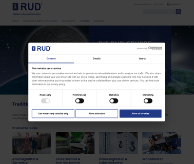 Rud Ketten Rieger & Dietz Gmbh & Co. Kg steel conveyor systems