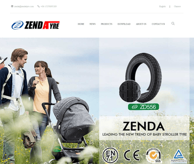 Wuxi Zhenda Rubber baby stroller tricycle