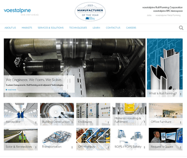 Voestalpine Roll Forming Corporation roll forming