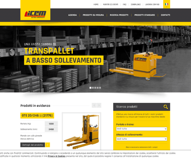 Welcome To Icem S.R.L, Material Han truck platform