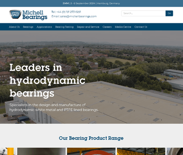 Michell Bearings customized bearings