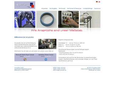 Mt Precitec rubber machine mounting