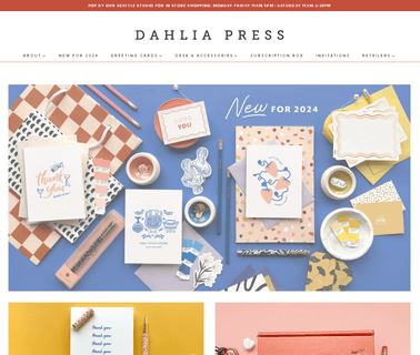 Dahlia Press unique book
