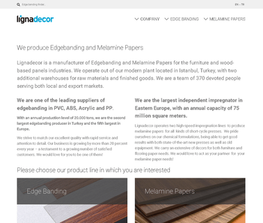 Lignadecor Uretim Ve Pazarlama A.S. woodworking
