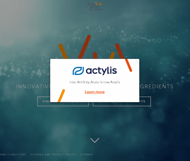 Aceto Corp - Inter Actifs personal care