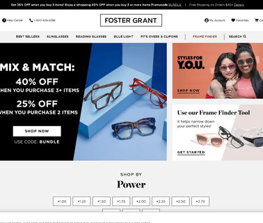 Foster Grant computer reading glasses