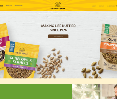 Good Sense Innovative Snacks And fruit trail