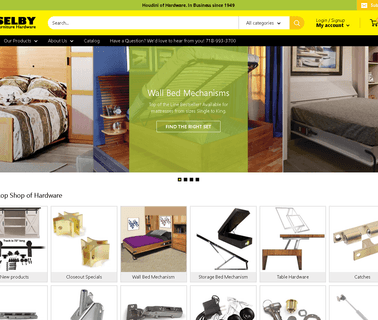 Selby Furniture Hardware door catches and