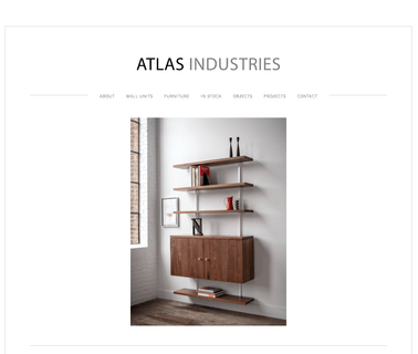 Welcome to Atlas Industries dust furniture