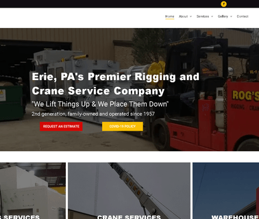 Industrial Rigging Erie Pennsylvania freight moving