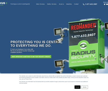 Redhanded by Radius Security surveillance real