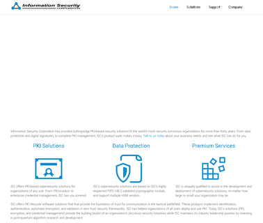 Information Security computer key