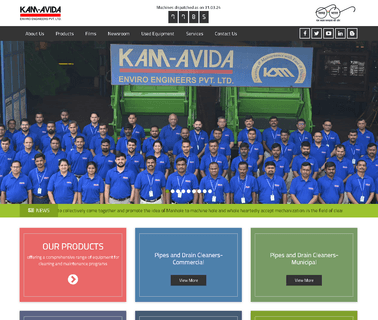 Kam Avida Enviro Engineers auto cleaning machine