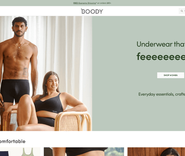 Boody Us Eco Wear; Soft Comfy Essentials free form